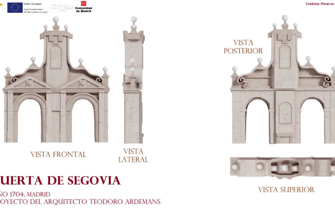 Nuevos modelos 3D de la Puerta de Segovia