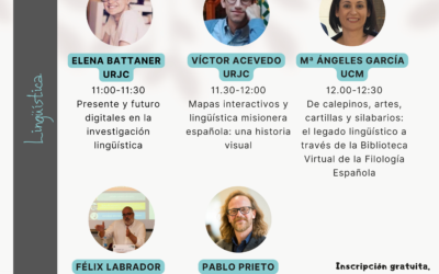 ACTIVIDAD DIVULGATIVA: “El legado humanístico hispánico a través de herramientas digitales”