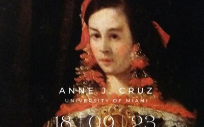 Conferencia Internacional de Anne J. Cruz en la Universidad Rey Juan Carlos